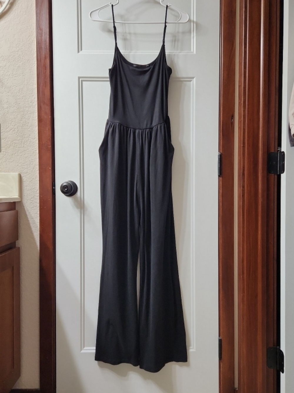 Heart & Hips Black Wide-Leg Jumpsuit